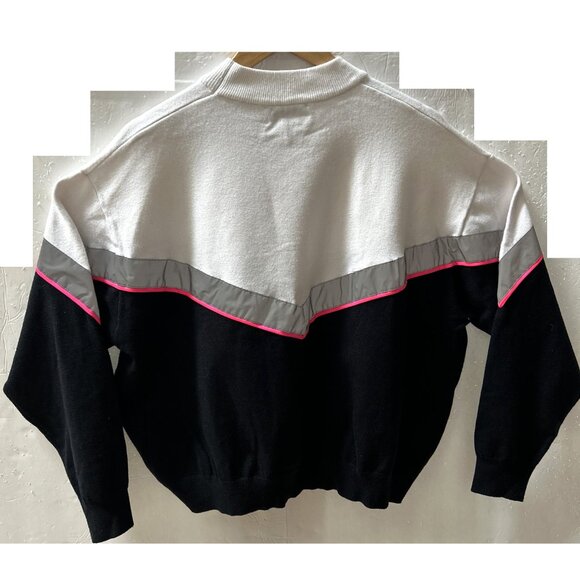 Zara Reflective Colorblock Pullover Sweatshirt - Picture 4 of 8